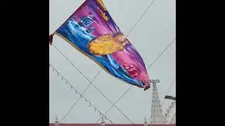 Day 3 of flag hoisting at Velankanni 31:08:2025