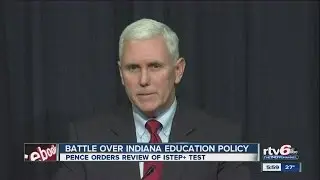 Gov. Pence signs executive order to shorten ISTEP+ test