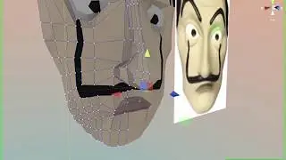 Learn Advanced Modeling with Polydust - Movie Mask Part 10: Nose and Mesh