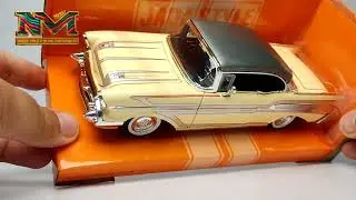 UNBOXING of the 1957 Chevy Bel-Air, Jada Big Time Muscle 1:24.