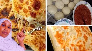 Смешайте только муку и воду.