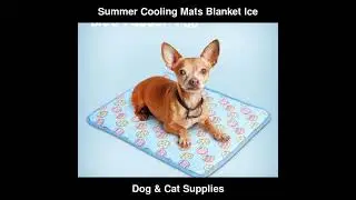 Summer Cooling Mats Blanket Ice Pet Dog Bed Mats For Dogs Cats Sofa | Dog & Cat Supplies