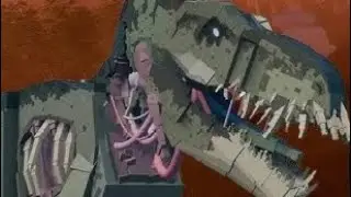 Zombie rex showcase! (Jurassic blocky Roblox)!