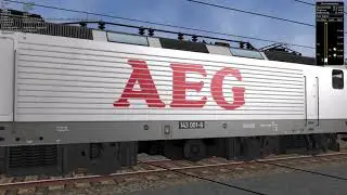 Microsoft Train Simulator Gameplay HD  -  GR  -  Rollbahn  -  Container nach Drebber 1/2