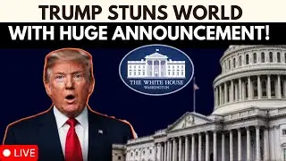 LIVE: Trump's 'Next 24 Hours' Announcement Stuns Political World! Sends Shockwaves Across the Nation