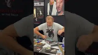 Meeting warrington Gillette at frightmare  in the falls 2022.