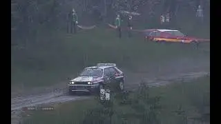 Assetto Corsa Rally - Lancia Delta Integrale HF  - TV Replay 📺  🌧