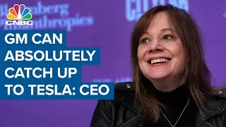 GM can 'absolutely' catch Tesla by 2025: CEO Mary Barra