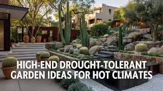 Cactus Chic High End Drought Tolerant Garden Ideas for Hot Climates
