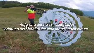 Das Innovative Metallrad 2.0 f&uuml;r MOTORM&Auml;HER oder GER&Auml;TETR&Auml;GER