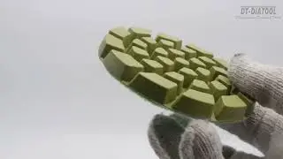 DT-DIATOOL Diamond Resin Bond Concrete Polishing Pads Sanding Discs for Concrete Floor Dia 4