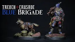 Как ускорить Paint Trench Crusade New Antioch Blue Brigade Льюис и Догго &mdash; Rusty Grimdark Armour