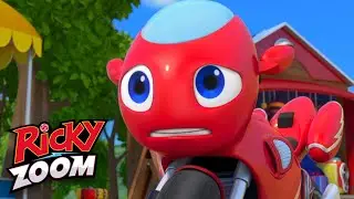 Amigos Invisibles ⚡️Ricky Tiene Que Cuidar Niños ⚡️ Dibujos Animados De Motos | Ricky Zoom Español