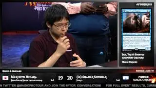 Pro Tour Magic Origins Round 4 (Standard): Makihito Mihara vs. Shahar Shenhar