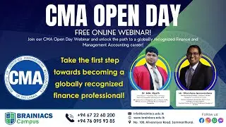 CMA (Certified Management Accountant) Open Day Webinar - Sinhala and English