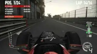 F1 2010 PC - Monaco - [Race/Hard/Assists Off] - Part 2