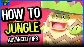 Pokemon Unite - ADVANCED How to Jungle Guide and Tips 🌴 + Blastoise's BROKEN Fluffy Tail Trick