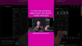 Is This The Top In Ski Mask Dog? 💀 SKI Crypto Token Analysis