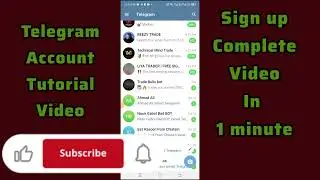 How to create telegram account in Pakistan in2023 | Telegram tutorial video #telegram