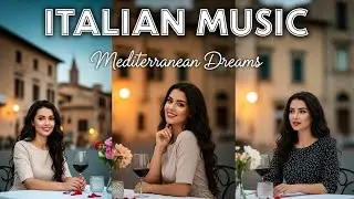 🎶 Italian Vibes & Mediterranean Music 🎶 Scenic Coastal Italy & Lake Como Gentle Ambient Continuity