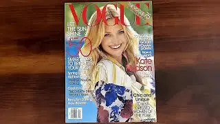 Vogue January 2008 Kate Hudson, Kate Bosworth, Venus Williams | ASMR Magazine Flip Through