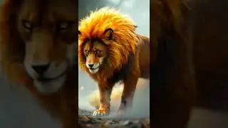 Hungry Lion 🦁 #ai #wildlife #wildlifefamily #lion #trending #trend #3danimation