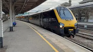 Cross-Country 221 111 departs Sheffield with the 0927 Plymouth to Aberdeen via Doncaster