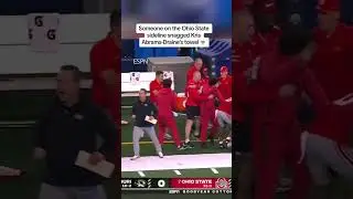 Why did someone on the Ohio State sideline steal a Missouri player's towel 💀 #shorts