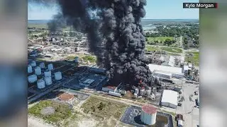 Parts of St. Simons Island, Brunswick evacuating around Pinova resin factory fire