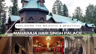 ​I Found a 100-Year-Old Wooden Palace in Gulmarg! 🏔️ Maharaja Hari Singh Palace Vlog #kashmir 