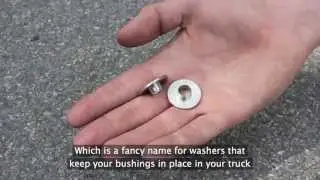 Flanged Precision Washers - Slipstream Longboards