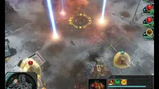 Dawn of war 2 chaos riseing  Martellus fight
