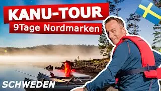Kanutour auf eigene Faust  auf dem See Foxen in Nordmarken Schweden scandtrack Reise ab 319 EUR
