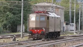 2019-10-05 E 636.164 con il treno storico dei Giovi 2/4 - Manovre ad Arquata Scrivia