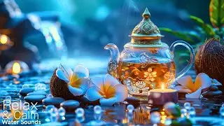 Deep Meditation Music 🧘‍♀️ Soft Piano & Water | Inner Peace, Zen, Yoga & Anxiety