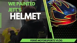 How to Custom Paint a Motocross Helmet! Ferre Motorsports Vlog Ep.15