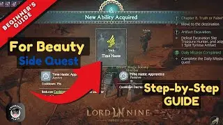 FOR BEAUTY Side Quest - Step By Step Guide | Lord Nine