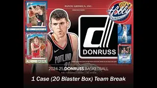 24/25 Panini DONRUSS BASKETBALL 1 Case (20 Box) Team Break #3 eBay 01/07/26