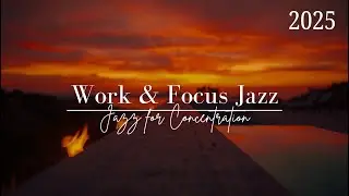 🎶 Jazz For Concentration - Jazz Night Lounge | Relax Saxophone and Piano Music for Study Sessions