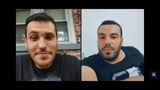 لايف لمين و احمد سقلاب حول الغربة