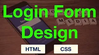 Login form Design with CSS