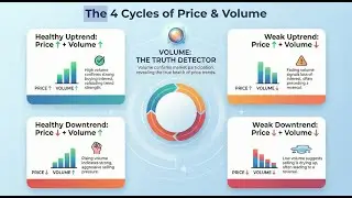 Price vs Volume Explained: How Trends Really Start, Peak & Collapse (Smart Money Secrets)