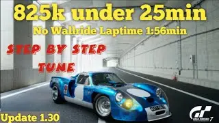 Gran Turismo 7 | GT7 Update 1.30 Tokyo Alpine A220 Race Car 600pp tune step by step (patched 1,32)
