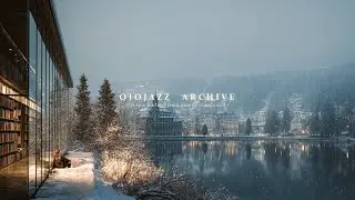 [Playlist] 도서관 통창 너머 유럽의 겨울, 재즈 | Cozy Jazz Vocals | 카페음악 · 집중 · 작업 | 오이오재즈