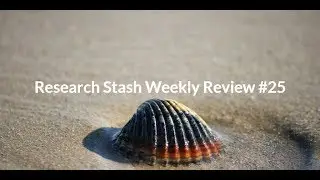 Research Stash Weekly Review #25