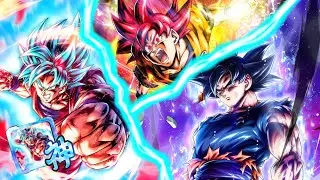 THE PLATINUM EQUIP GAVE A HUGE BOOST TO ULTRA BLUE KAIOKEN GOKU- DRAGON BALL LEGENDS