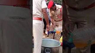 Fire police  trening with college student 😮 #new #youtube #firetrening