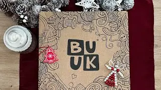 Christmas Unboxing: Quiet Book DIY Kit by BUUK | Creative Learning for Kids #unboxing #quietbook