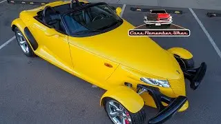 Yellow 2000 Plymouth Prowler FOR SALE 10,605 Original Miles