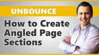 Unbounce: How to Create Angled Page Sections (